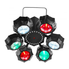 CHAUVET BEAMER 6 FX BEAM MULTI EFFET LED RGBW AVEC LASER ROUGE/VERT ET STROBOSCOPIQUE *Stock B