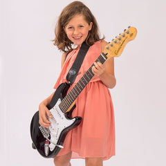 Encore 3/4 Size Electric Guitar Outfit - Gloss Black