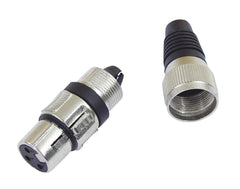 Omnitronic XLR-Buchse 3Pin Bk 10X
