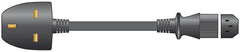 Mercury-Stromkabel, UK-Stecker – IEC, schwarz, 3,0 m