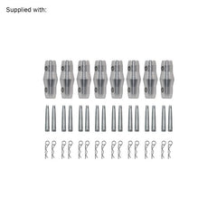 Global Truss F34 PL 3 Way 95 Degree Corner R/H (F34PLC30-95R)