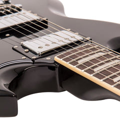 Vintage Vs6 Guitar- Gloss Black