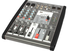 Q-MIX 4FX 4 Channel Mixer with FX and USB