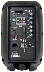 178.960UK QTX PAL8 Tragbarer Akku-PA-Lautsprecher TWS LED-Lichtshow-Funkmikrofon *B-Ware
