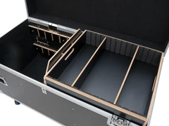 ROADINGER TW-2 Universalcase Flightcase Touring Trunk PRO 120cm with wheels