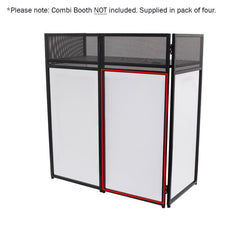 Equinox Combi Booth System Remplacement Ensemble Lycra Blanc (4 Panneaux)