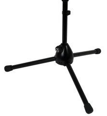 K&M 259 Low Level Microphone Stand with Extendable Boom Black