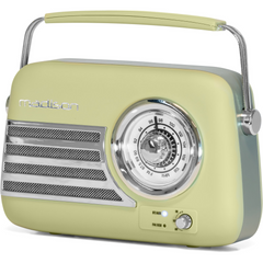 MADISON FREESOUND-VR40OGR-MAT Portable Vintage Radio Bluetooth FM *B-STOCK*