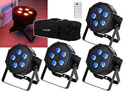 4 x ADJ Mega Q Plus GO &amp; Tasche
