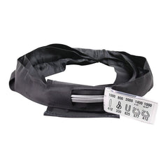 ELLER Acier doux noir 1 tonne WLL, longueur utile 2 m
