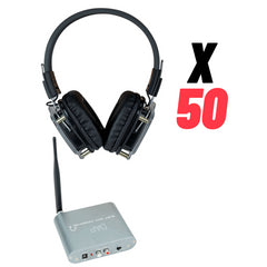 Casque Sans Fil DAP Silent Disco 3 Canaux Pack de 50