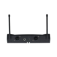 W Audio VHF double microphone radio portable karaoké DJ Disco avec étui de transport