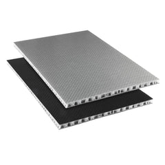 Adam Hall FlightCurv PP Hightech-Sandwichmaterial schwarz/silber 9,5 mm