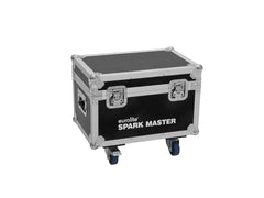 Roadinger Flightcase 2X Spark Master mit Rollen