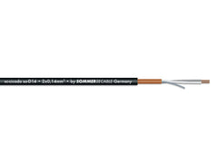 Sommer Cable Mikrofonkabel 2X0,14 100M Bk Cicada