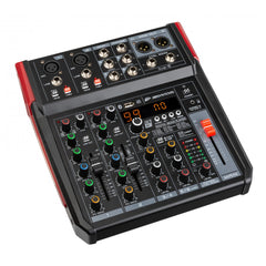 JB Systems PA-Mixer LIVE-6 PA-Mixer Aufnahme von Audio Bluetooth USB