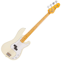 Vintage V4 Bass- Maple Neck- Vintage White