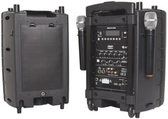 qtx PAV10 Ensemble de sonorisation portable UHF/DVD