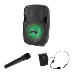QTX PAL8 Bluetooth Aktiver tragbarer Lautsprecher inkl. Headset