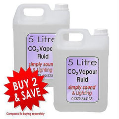 2x 5L Simply Sound &amp; Lighting CO2-Effektflüssigkeit 