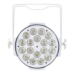 LEDJ Performer 18 HEX MKII (18 x 12 W 6-en-1 RGBWAUV) Boîtier Blanc