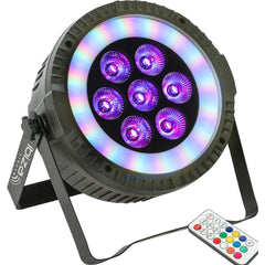 Ibiza THINPAR-LED-RING Extra Flat PAR Halo Effect DJ