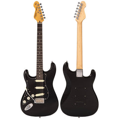 Vintage V60 Coaster Left Handed Electric Guitar Pack - Gloss Black