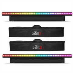 2x Chauvet DJ COLORband Spectra ILS LED Moving Pixel Blinder RGB+WW Bundle