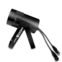 Cameo Q-SPOT Spot compact 15 W avec LED blanc chaud 15 W en noir