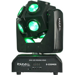 Ibiza Light E-Cosmos Retro LED DJ Lichteffekt Moving Head inkl. Flightcase Bundle