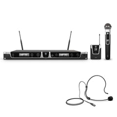 LD Systems U506 HBH 2 Wireless Mic System with Bodypack, Headset and Dynamic Mic