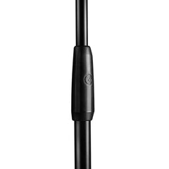 Gravity TMS 2222 Short Touring Series Microphone Stand with Round Base and 2-Point Adjustment Telescoping Boom