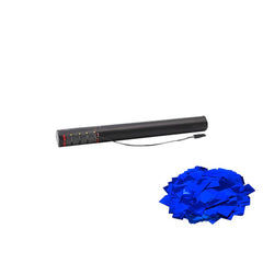 The Confetti Maker Electric Confetti Cannon 50cm Blue Metallic