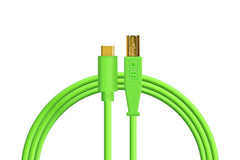DJ Tech Tools Chroma Cable USB (C-B) 1.5m (Green)