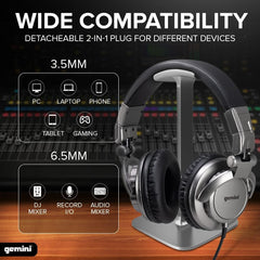 Gemini DJX-500 Professional DJ Headphones