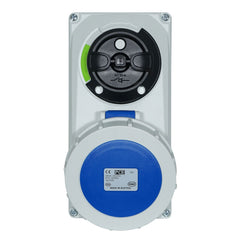 PCE 32A 230V 2P+E IP67 geschaltete Verriegelungssteckdose (61232-6)
