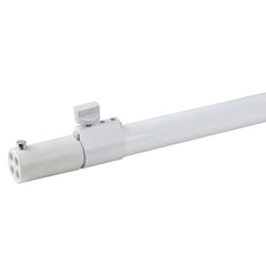 Wentex Montant télescopique 2 voies Blanc 120(h) --&gt;180(h)cm