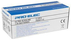 Pro-Elec Ultra Alkaline C Batteries 1.5V 8Ah - Pack of 10