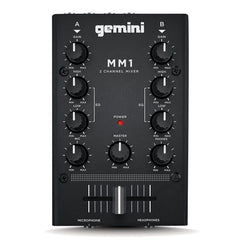 Gemini MM1 2 Channel Compact DJ Mixer *B-Stock*