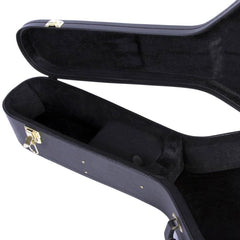On Stage Hardshell Guitar Case - Jumbo - Black