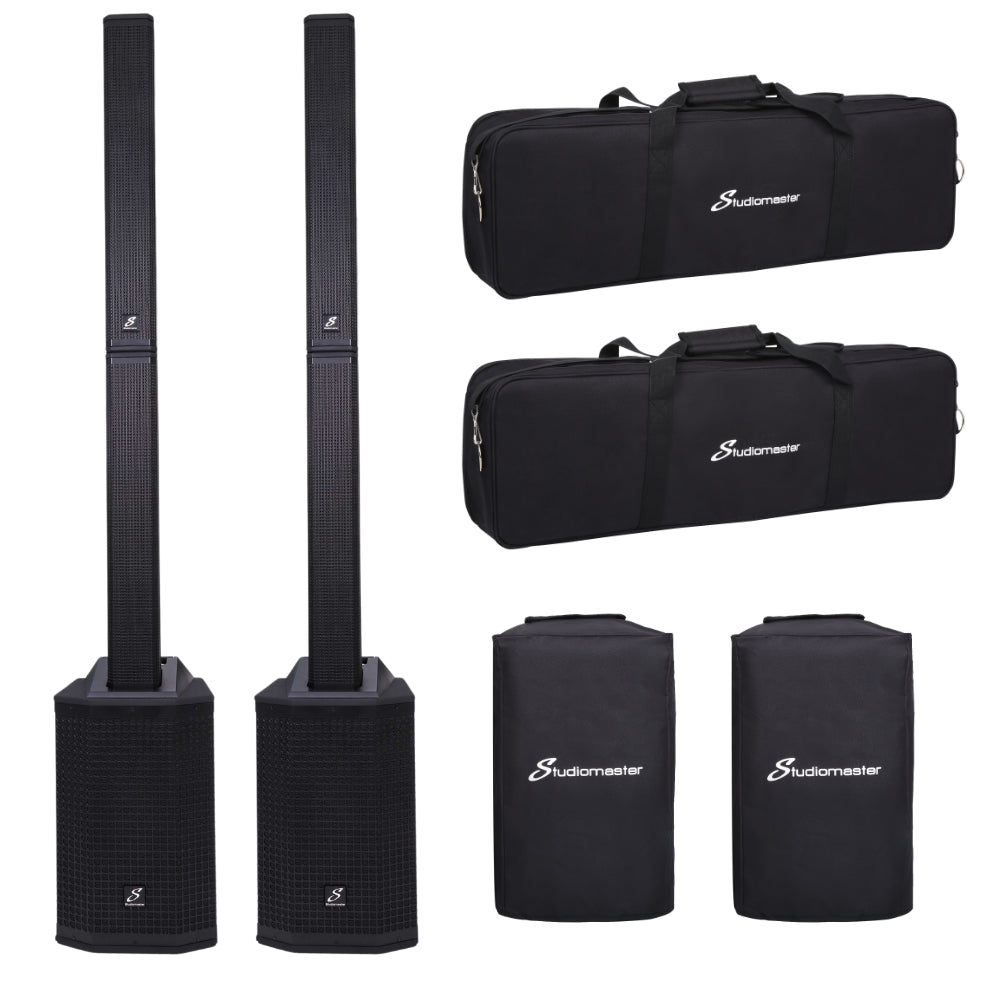 2x Studiomaster Direct 101 MX Column Speaker – Simply Sound and Lighting