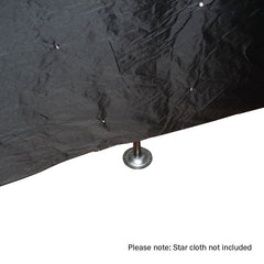 LEDJ 6m x 3m Starcloth Stand inc. Transport Bag