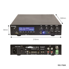 Adastra UM60 Mélangeur-Amplificateur Ultra Compact 100V