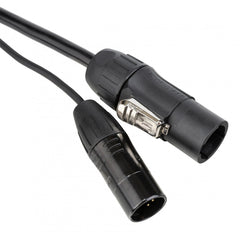 Briteq IP65 Outdoor Combi Cable TRUE1 to XLR 5 Pin 3M Lighting Stage