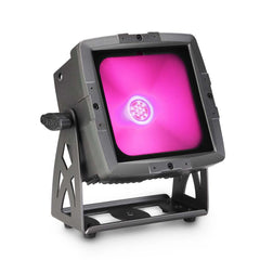 Cameo FLOOD IP65 TRI Outdoor Flood Light with 60W Tri-Colour COB LED in Black