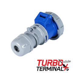 PCE 16A 230V 2P+E IP67 Steckdose Grau (2132-6tt)