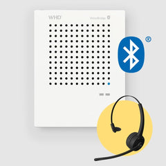WHD VoiceBridge Bluetooth Headset Intercom Microphone Speaker for Plastic Screen