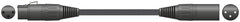 Citronic Braid XLRF-XLRM Blk 0.5m
