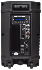 2x QTX QUEST-10A 10" Aktiv-PA 600W + 2x CASA10BA 10" Aktiv-Sub 1000W und Stangen