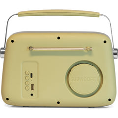 MADISON FREESOUND-VR40OGR-MAT Portable Vintage Radio Bluetooth FM
